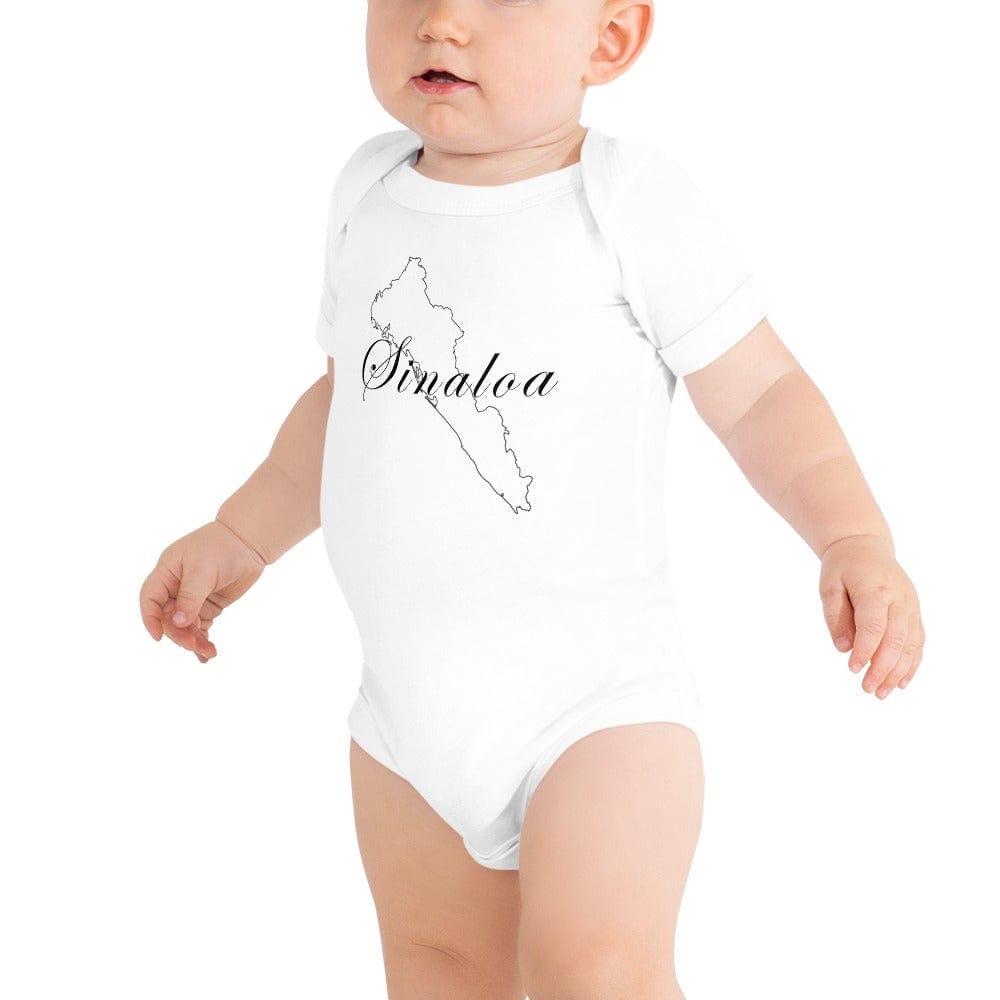 Sinaloa Short sleeve baby bodysuit, Athletic Heather, 3-6 months