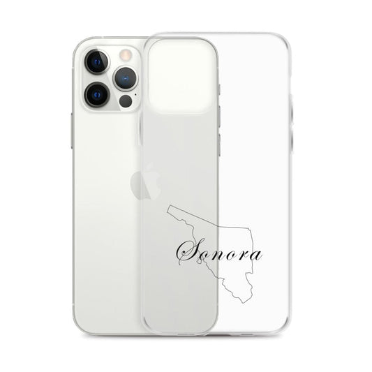 Sonora iPhone Case, iPhone 12, 13, Clear, Wireless charging compatible