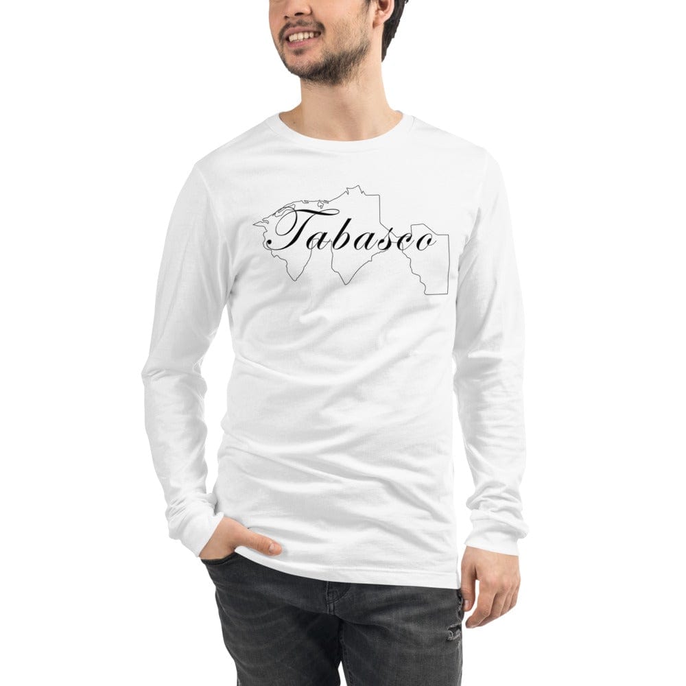 Tabasco Unisex Long Sleeve T Shirt, Athletic Heather, XS