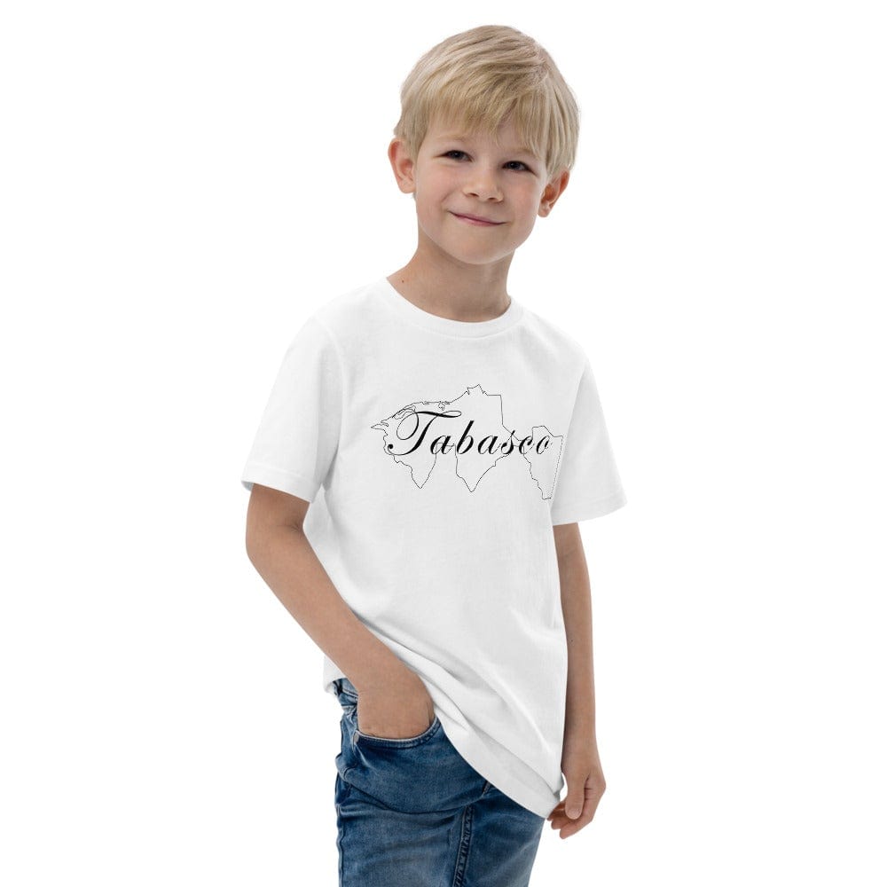 Tabasco  Youth knitted T shirt, XS, White