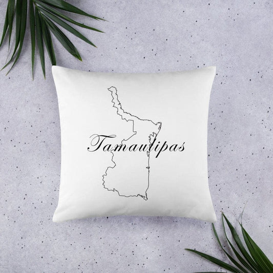 Tamaulipas pillows, White, 18"x18"