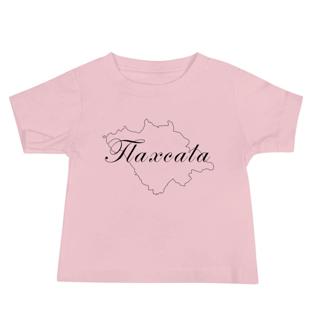 Tlaxcala Baby's short sleeved T Shirt, Rose, 6-12 months