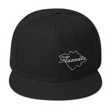 Tlaxcala Snapback Hat, Black, One Size