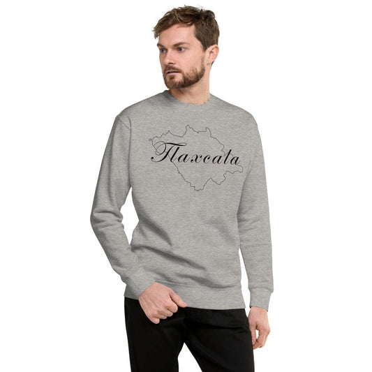Tlaxcala Sudadera Thick Sweatshirt , Carbon Gray, S