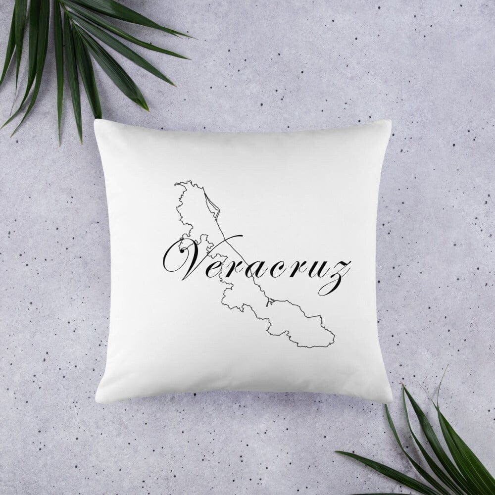 Veracruz pillows, White, 18"x18"