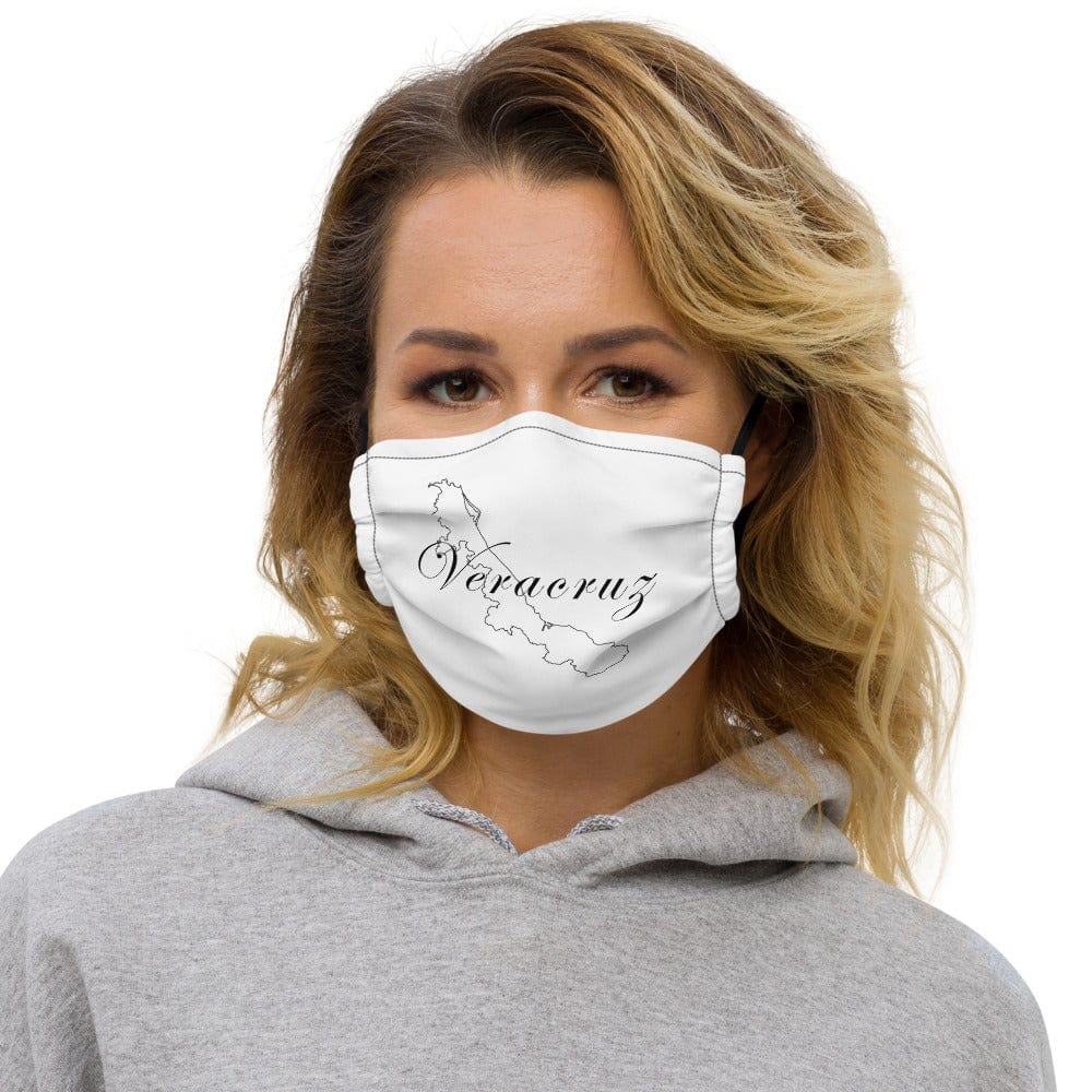 Veracruz Premium Mask , White , One Size