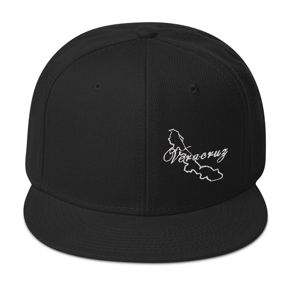 Veracruz Snapback Hat Black, Black, One Size