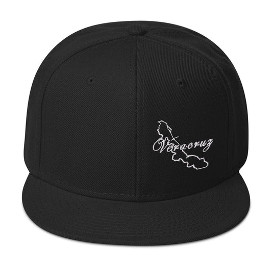 Veracruz Snapback Hat Black, Black, One Size