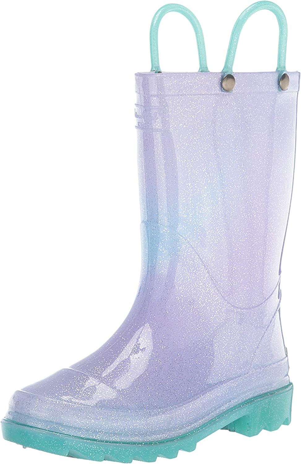 Botas de lluvia impermeables para niños Western Chief que se iluminan con cada paso