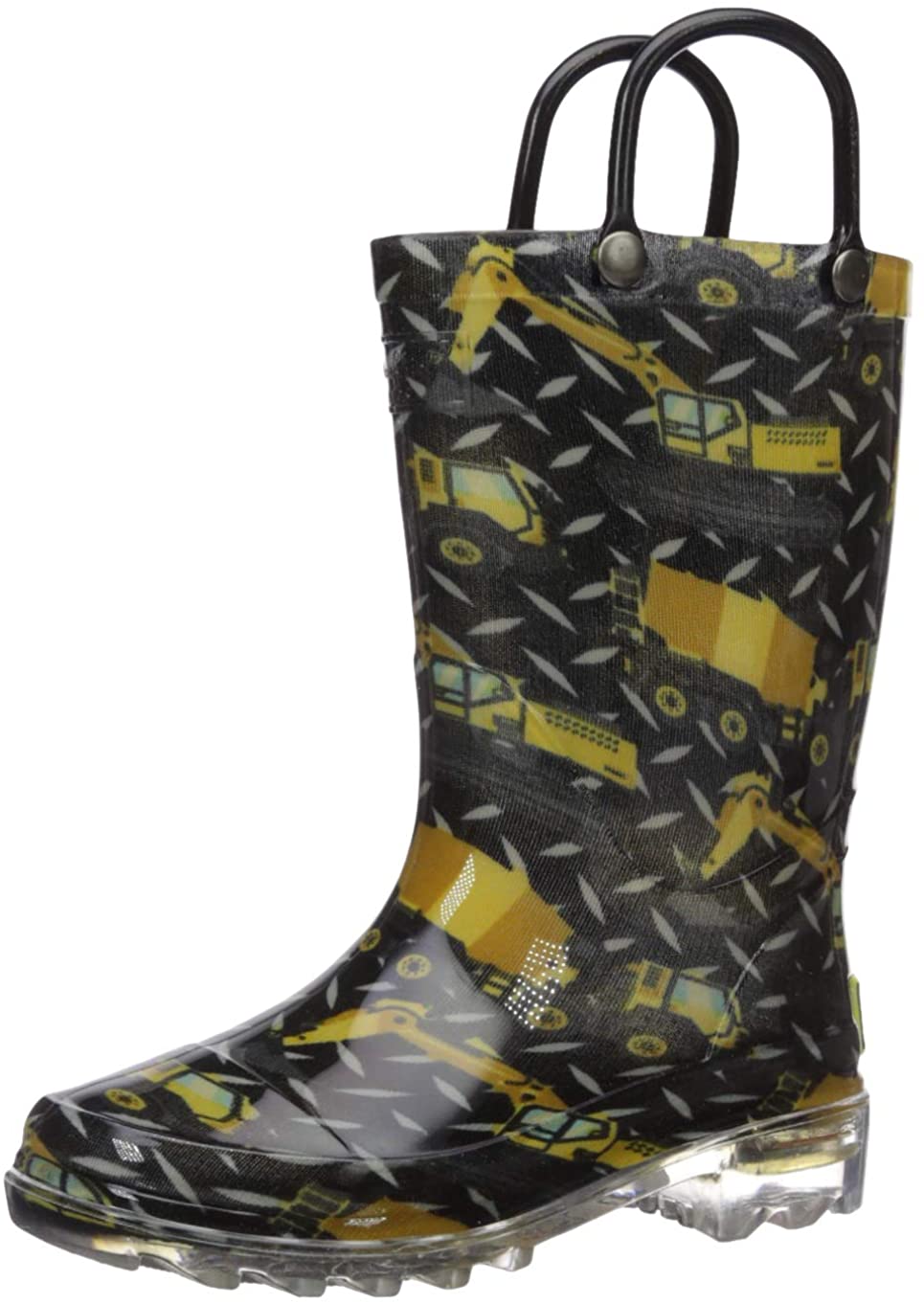 Botas de lluvia impermeables para niños Western Chief que se iluminan con cada paso