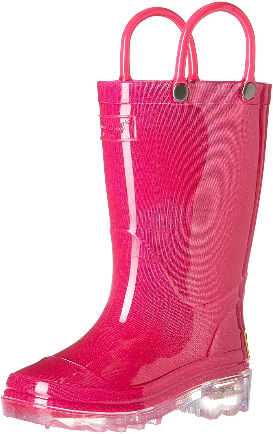 Botas de lluvia impermeables para niños Western Chief que se iluminan con cada paso