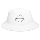 Aguascalientes Bucket Hat, Black, One Size