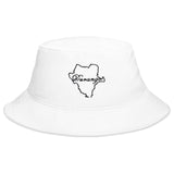 Durango Bucket Hat, Black, One Size