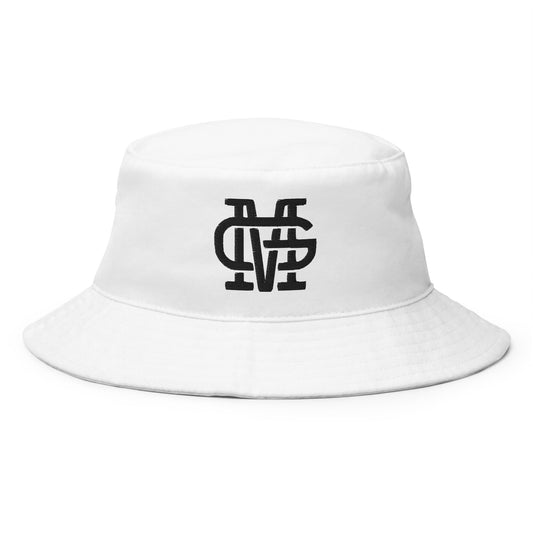 Mariachis de Guadalajara Bucket Hat, White, One Size