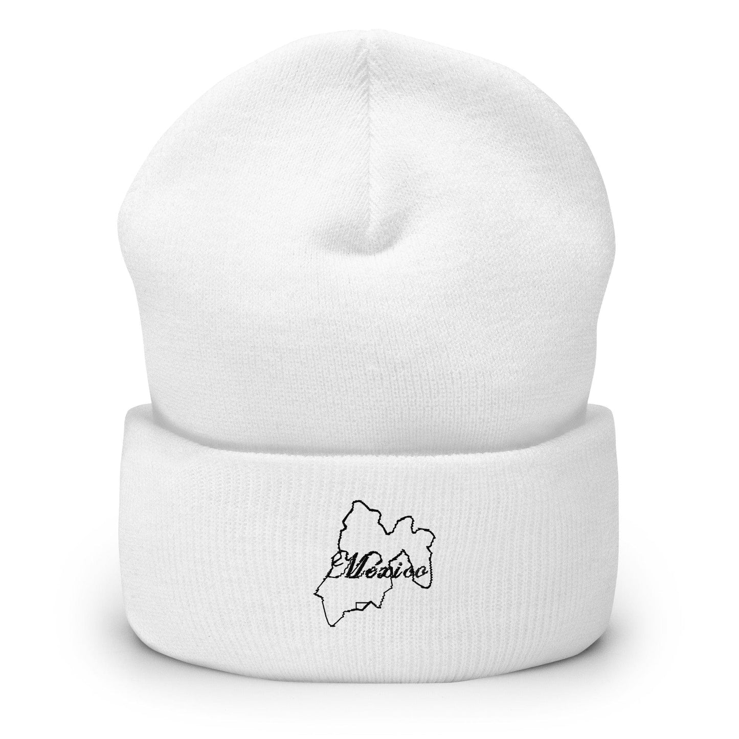 Mexico Cuffed Beanie, Black,