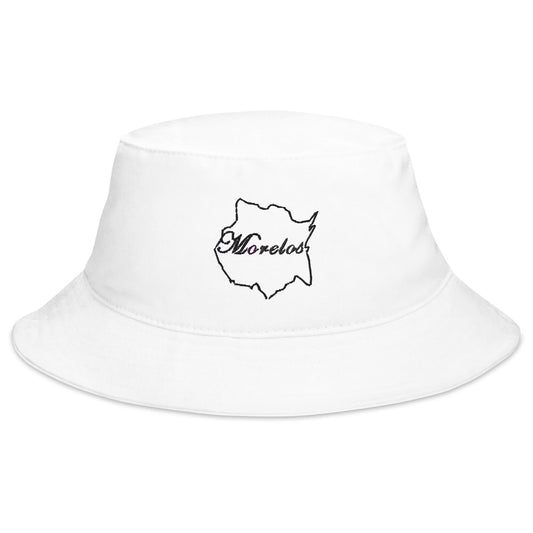 Morelos Bucket Hat, Black, One Size