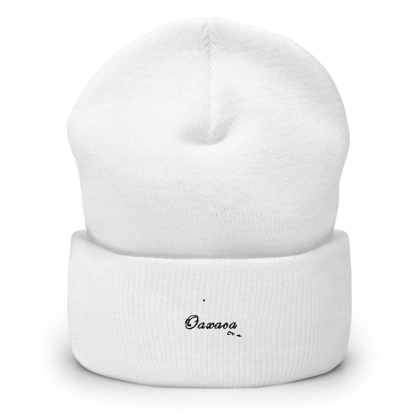 Oaxaca Cuffed Beanie, Black,