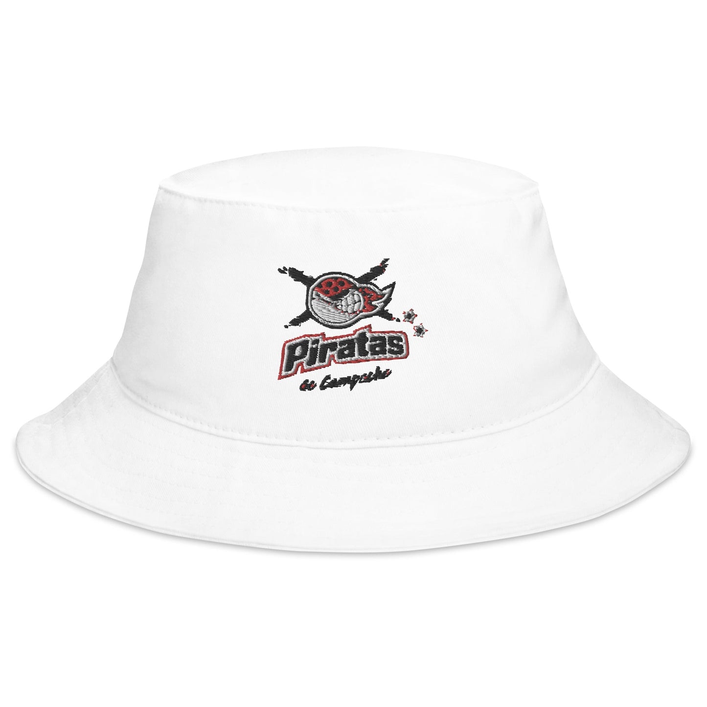Piratas de Campeche Bucket Hat, Black, One Size