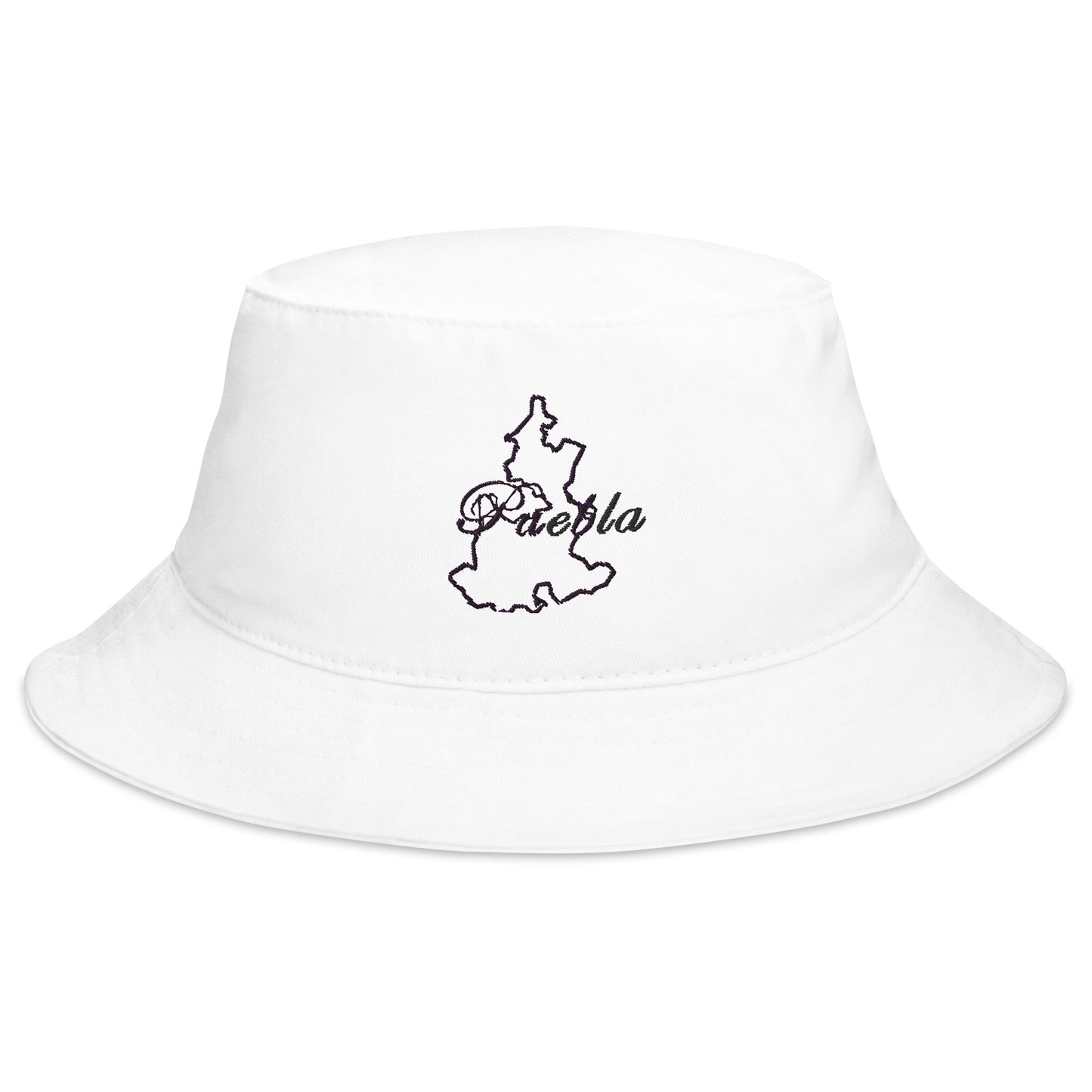 Puebla Bucket Hat, Black, One Size