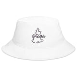 Puebla Bucket Hat, Black, One Size