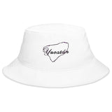 Yucatan Bucket Hat, Black, One Size