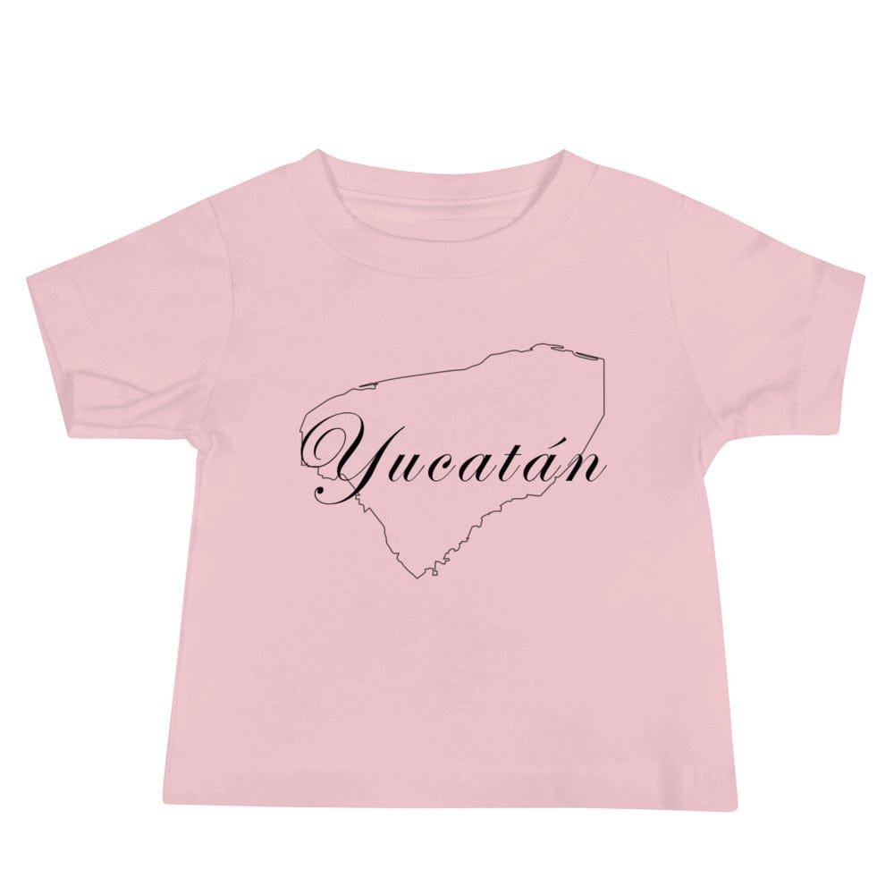 Yucatan Baby's short sleeved T Shirt, Rose, 6-12 months