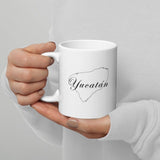 Yucatan glossy white mug Yucatan Glossy White Mug , White, 11 oz