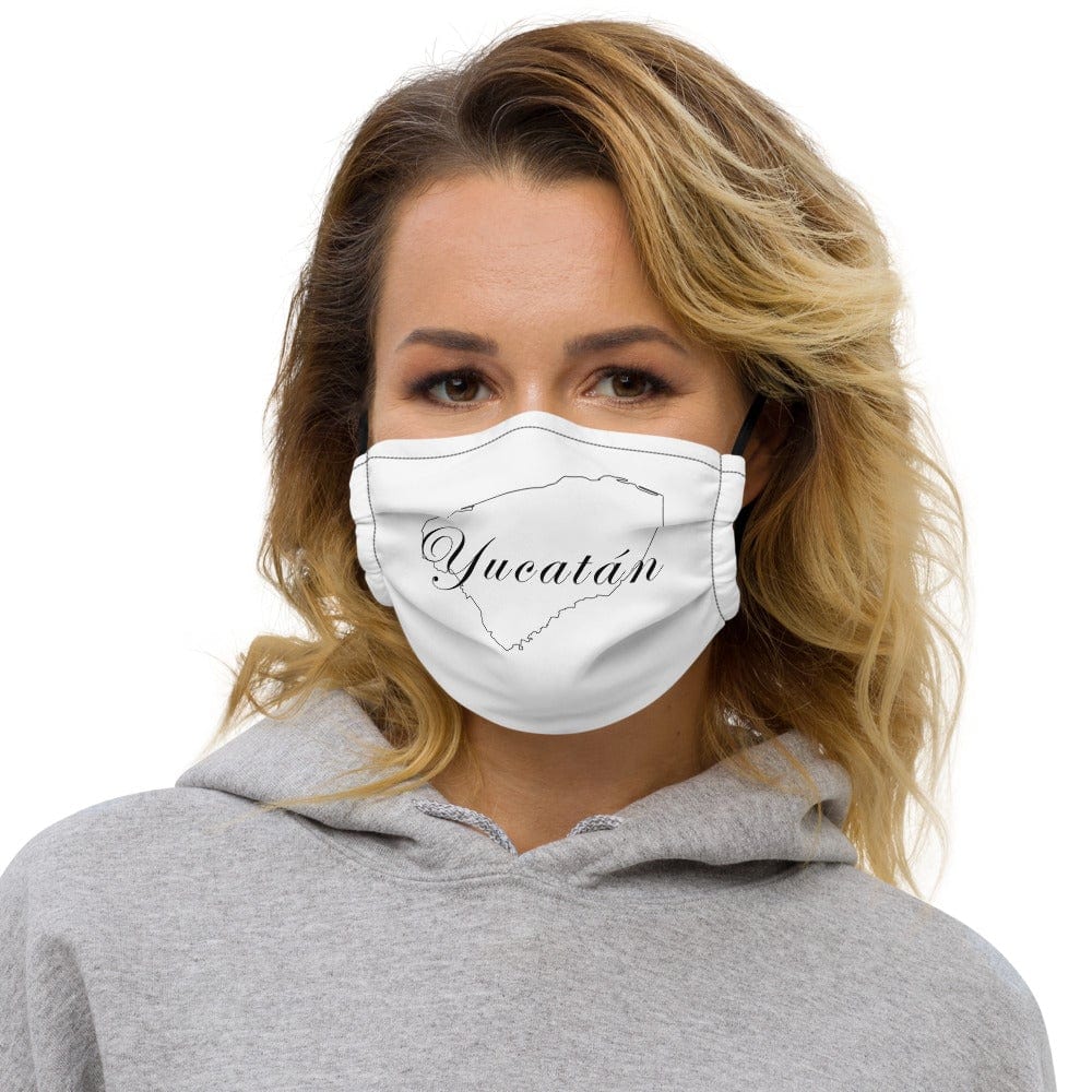 Yucatan Premium Mask , White , One Size