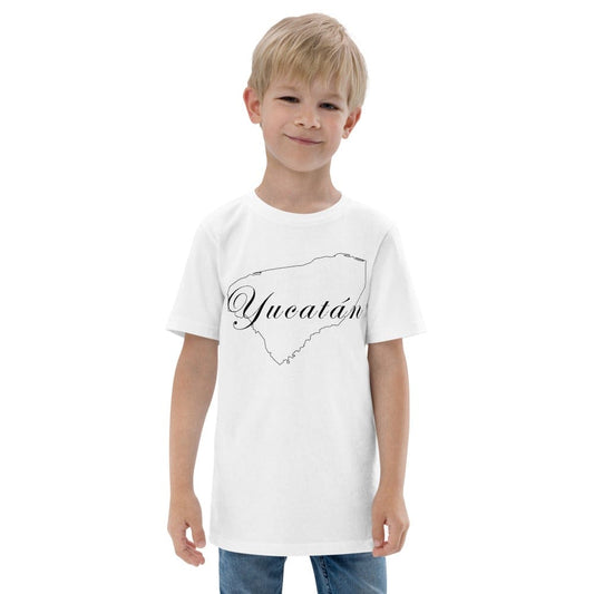 Yucatan Youth knitted T shirt, XS, White