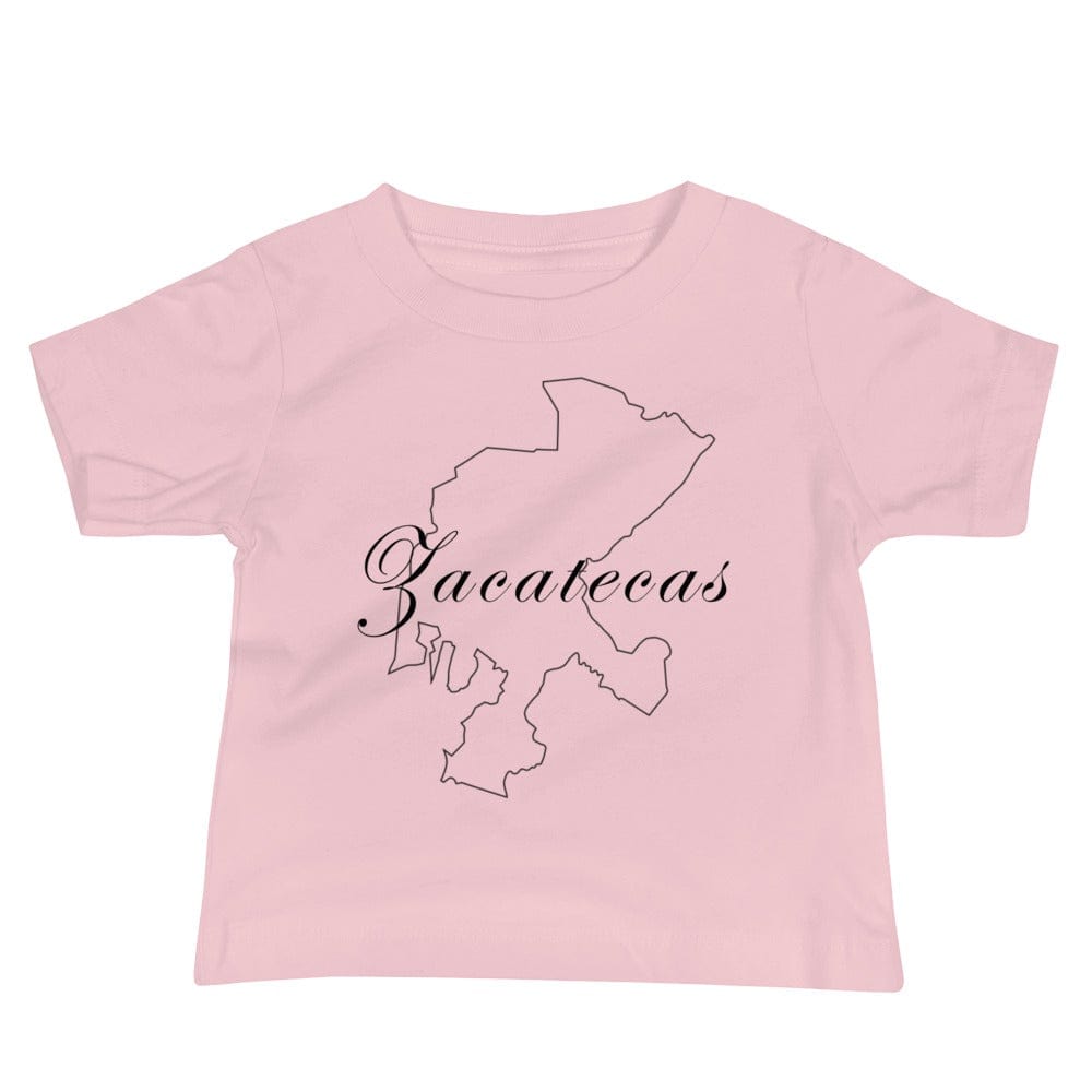 Zacatecas Baby's short sleeved T Shirt, Pink, 6-12 months