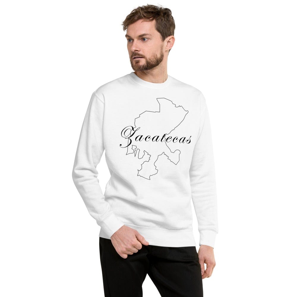 Zacatecas Unisex Premium Sweatshirt, Carbon Grey, S