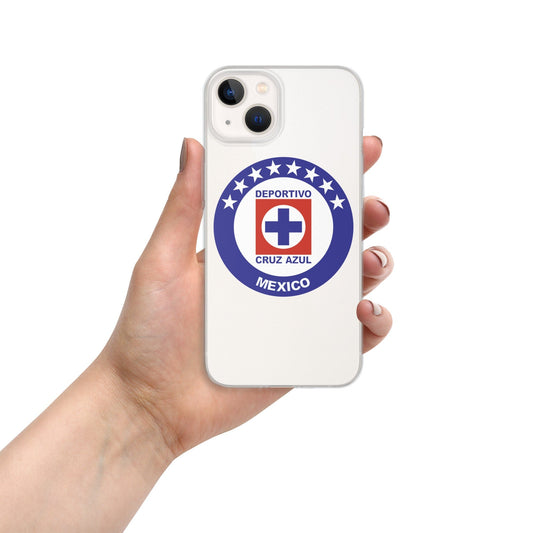 Club Pumas UNAM iPhone Case, iPhone 7 Plus/8 Plus, 13, Clear, Wireless charging compatible