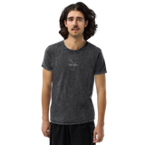 Tamaulipas Unisex Denim T Shirt, S, Black