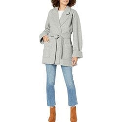 Chaqueta clásica con cinturón para mujer de @spreadfashion