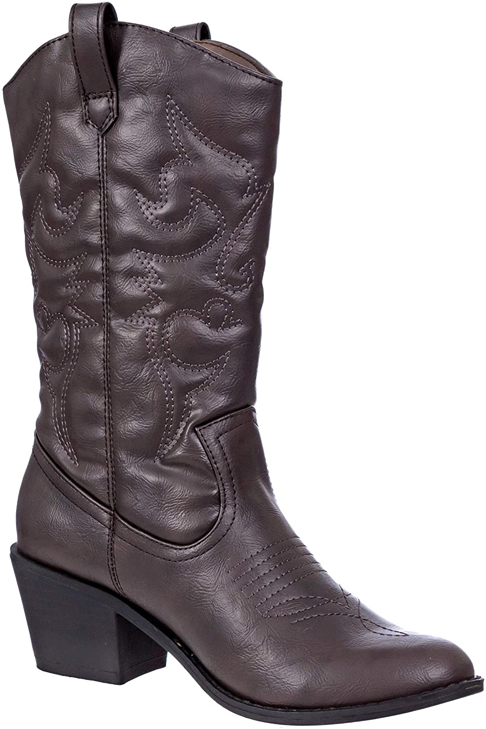Charles Albert Women's Embroidered Modern Western Cowboy Boot