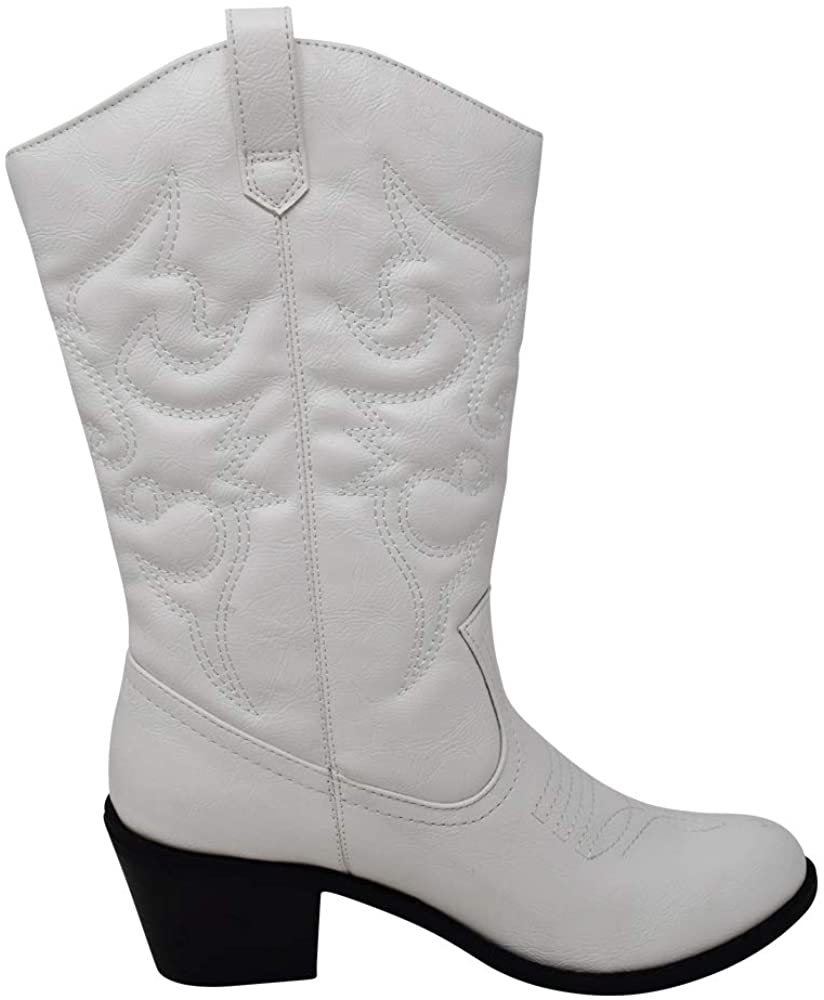 Charles Albert Women's Embroidered Modern Western Cowboy Boot
