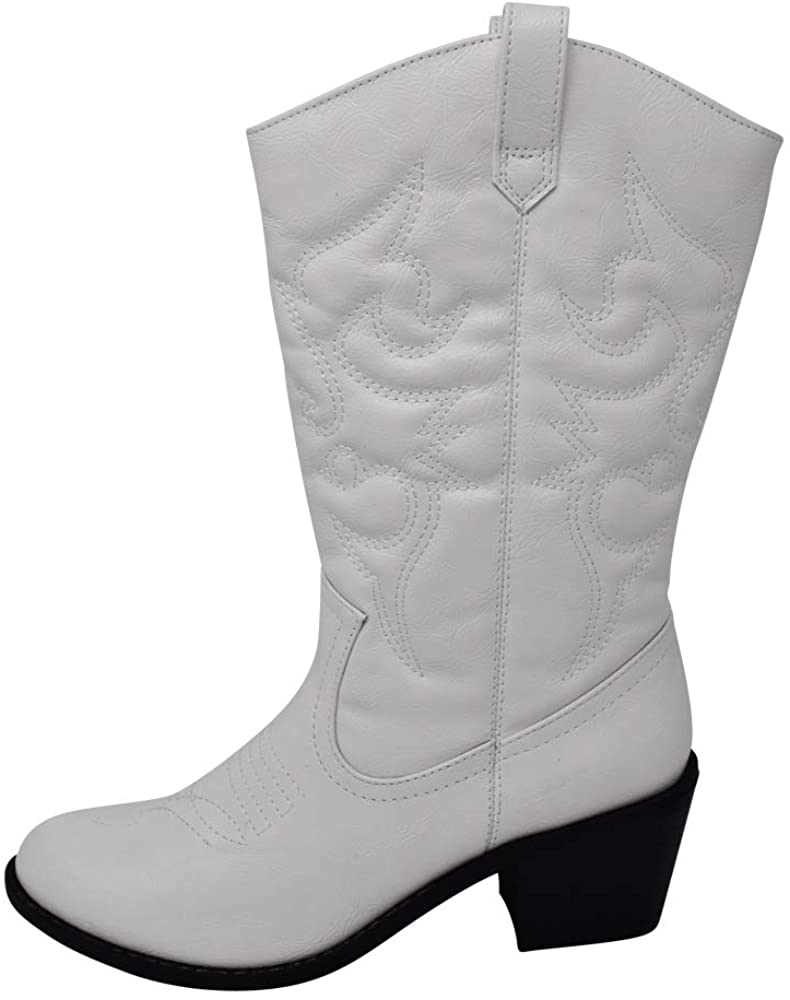 Charles Albert Women's Embroidered Modern Western Cowboy Boot