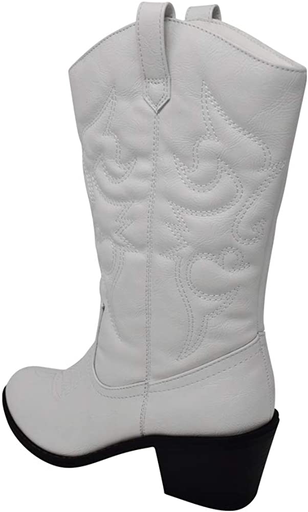 Charles Albert Women's Embroidered Modern Western Cowboy Boot