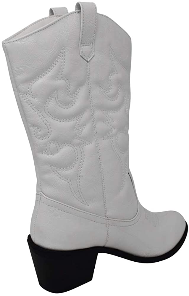Charles Albert Women's Embroidered Modern Western Cowboy Boot