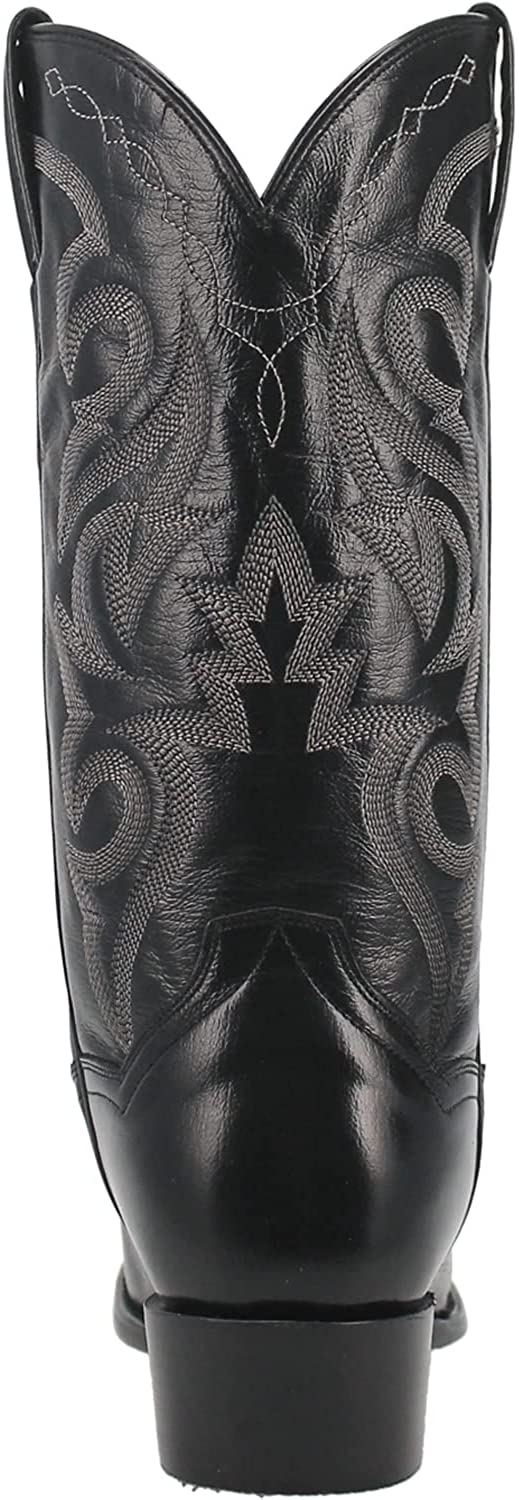 Dan Post Boots Mens Milwaukee Round Toe Boots Mid Calf   Black, 7.5 X Wide, Tan