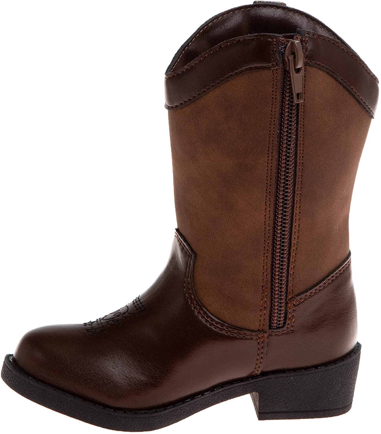 Disney Pixar Toy Story Boy's Cowboy Boot (Toddler/Little Kid), Brown, Brown, 6 Toddler