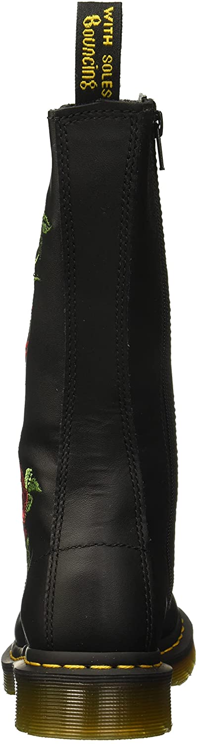 Dr. Martens Women’s 14 Eye Vonda Casual Boot, 5, Black