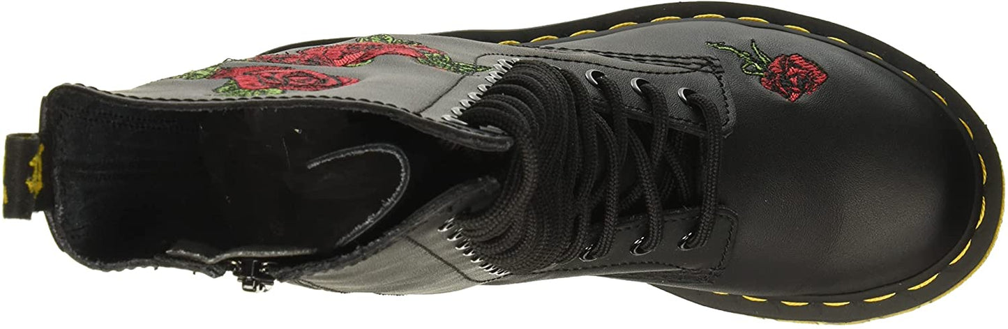 Dr. Martens Women’s 14 Eye Vonda Casual Boot, 5, Black