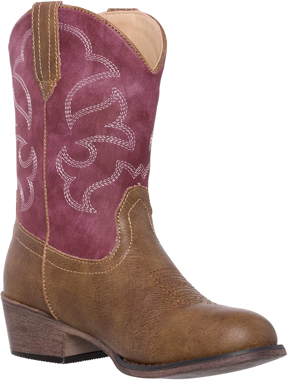 Children Western Cowboy Cowgirl Boot, Monterey By Silver Canyon For Boys, Girls And Toddlers , 2 Little Kid, Black