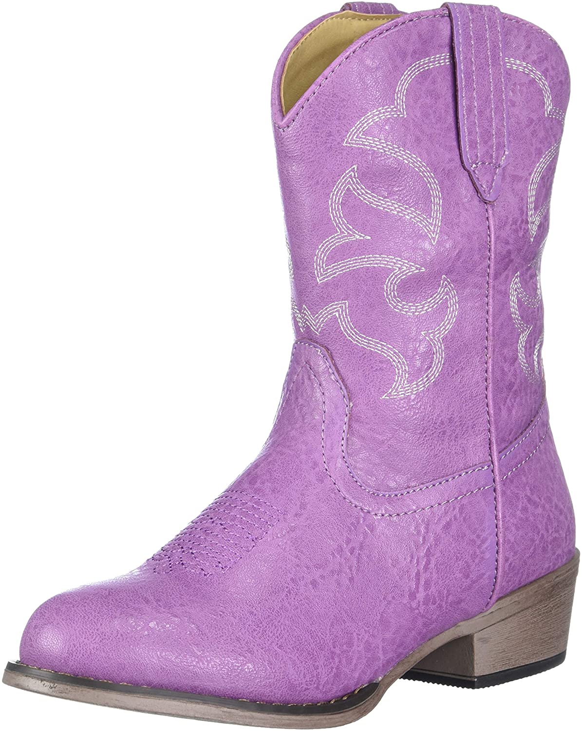 Children Western Cowboy Cowgirl Boot, Monterey By Silver Canyon For Boys, Girls And Toddlers , 2 Little Kid, Black