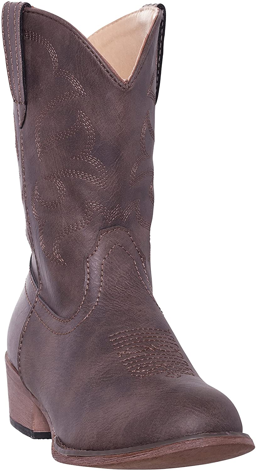Children Western Cowboy Cowgirl Boot, Monterey By Silver Canyon For Boys, Girls And Toddlers , 2 Little Kid, Black