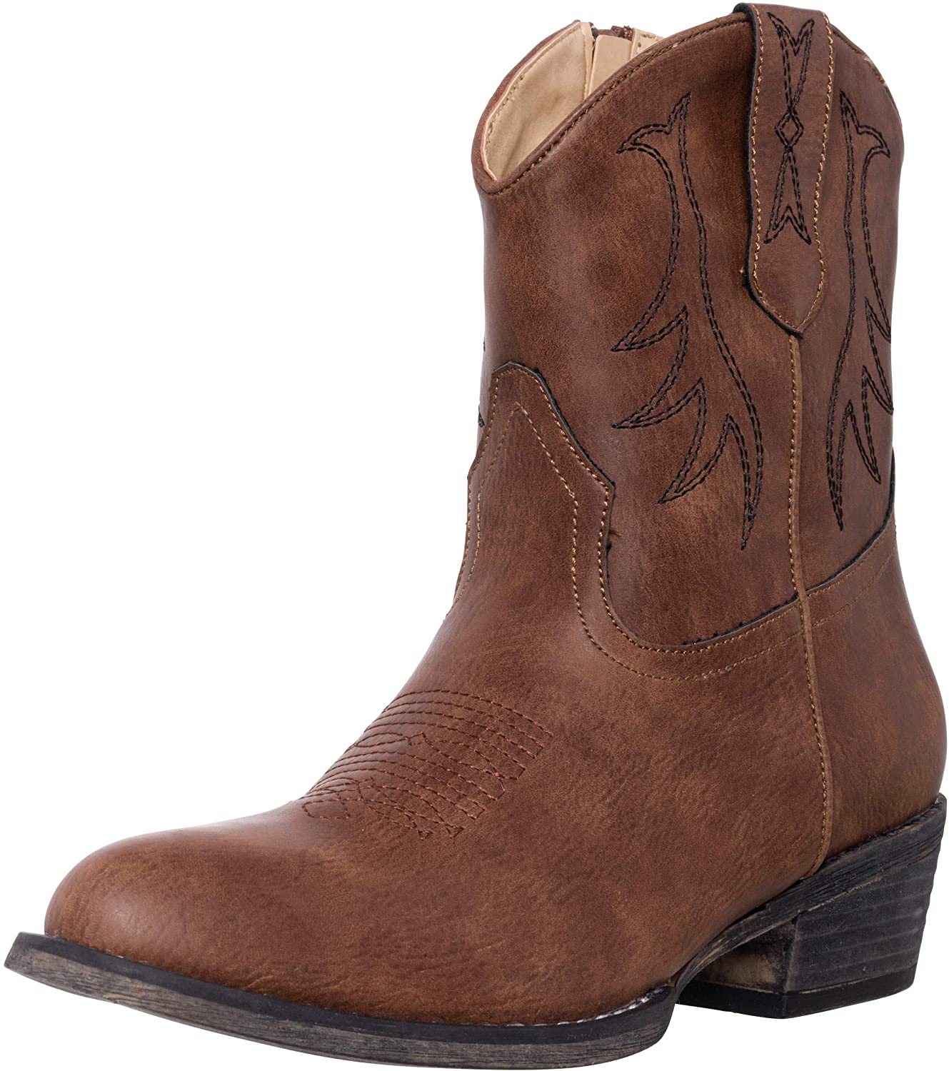 Madison Round Toe Women's Western Cowgirl Boots by Silver Canyon