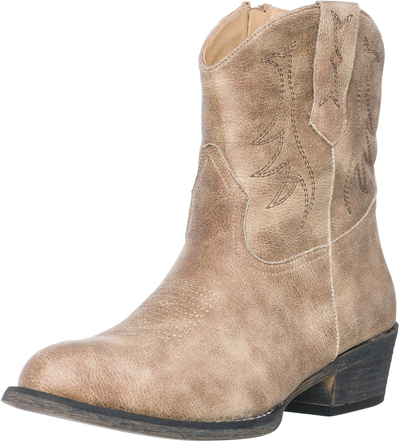 Madison Round Toe Women's Western Cowgirl Boots by Silver Canyon