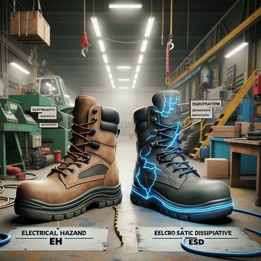 EH vs ESD Boots: Understanding the Real Difference