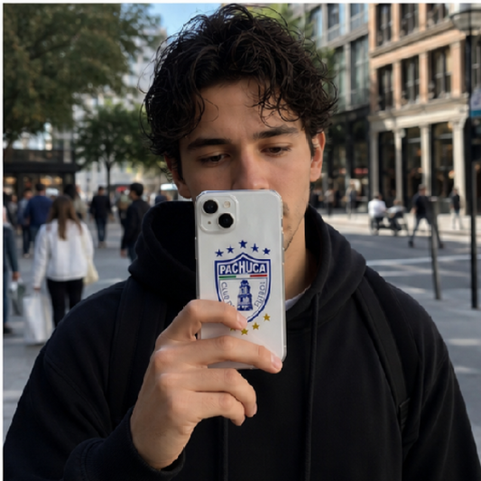 Pachuca iPhone Case, iPhone 11, 13, Clear, Wireless charging compatible